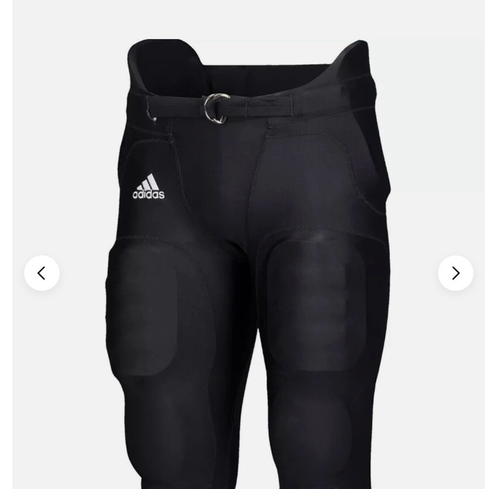 Adidas  Black Integrated Pad Pant Size S